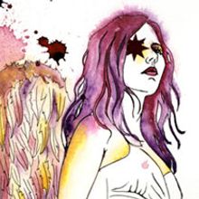 Angel Exterminador. Traditional illustration project by Natalia Vera - 05.16.2013