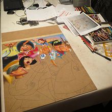 concurso del Pilar 2013 . Desain, Iklan & Ilustrasi tradisional proyek oleh Colortown Art - 05.23.2013