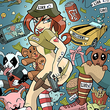 Cordero Degollazine - Humor Gráfico, Absurdo & More. Traditional illustration project by Hellethotep - 05.27.2013