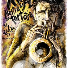 XX Mostra de Jazz de Tortosa (2013). Un proyecto de Ilustración tradicional, Música y Publicidad de Adrián Izquierdo - 28.05.2013
