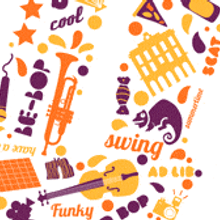concurso cartel Heineken Jazzaldia. Traditional illustration, and Design project by Mickael Brana - 05.28.2013