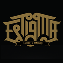 Estigma Tattoo Ein Projekt aus dem Bereich Design, Traditionelle Illustration, Br, ing und Identität, Kalligrafie, Kunstleitung, Grafikdesign, T und pografie von Bnomio ™ - 29.05.2013