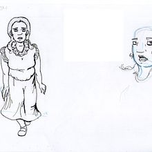 Comic F.. Traditional illustration project by DAVID GIMENEZ RANEA - 05.31.2013
