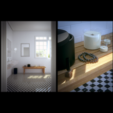 bathroom. Un proyecto de Fotografía y 3D de aitor puente espiga - 02.06.2013