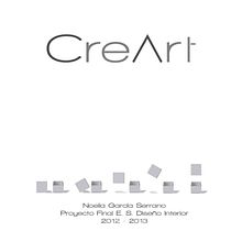 Centro Cultural y Artístico CreArt. Design, e 3D projeto de Noelia García Serrano - 04.06.2013