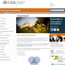 Diseño web Universidad de Cádiz. Design project by Victor Alvarez Rodriguez - 06.03.2013