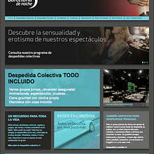 Barcelona noche: contenidos. Advertising project by Celia Ramón Wyser - 06.07.2013