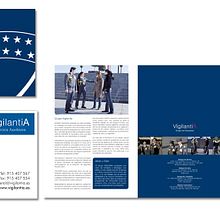 Catálogo para Vigilantia S.L.. Un projet de Design  de María Belén Moreno Iglesias - 07.06.2013