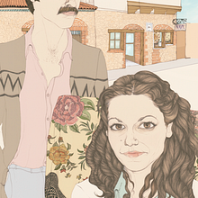 retratos. Traditional illustration project by Cecilia Sánchez - 06.08.2013