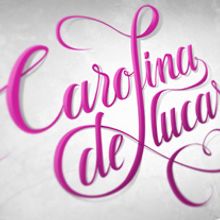 Carolina de Lucas. Design, and Traditional illustration project by Cristian Sánchez - 06.10.2013