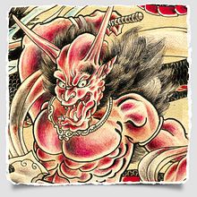 Demon Fight. Traditional illustration, Fine Arts, and Comic project by Cristian Sánchez - 06.09.2013