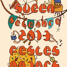 Carteles. Design, and Traditional illustration project by carmen sarrión blasco - 06.11.2013