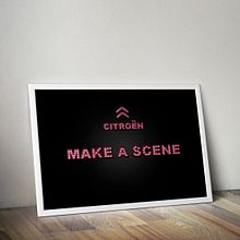 Creativo "Make a Scene". Un proyecto de Diseño, Br, ing e Identidad, Cine, vídeo, televisión, Dirección de arte, Diseño gráfico, Diseño Web y Publicidad de Noa Primo Rodríguez - 17.03.2014