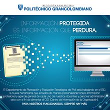 CIO POLITÉCNICO GRANCOLOMBIANO. Publicidade projeto de María Paula Campo Santamaria - 18.06.2013
