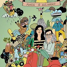 Wedding portrait. Un proyecto de Diseño e Ilustración tradicional de Judit Canela - 19.06.2013