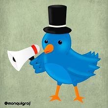Pajaro Degradados Vectorial. Traditional illustration, and Design project by Javi Rodríguez - 06.21.2013