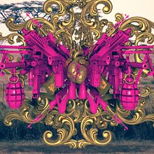 Heart & Guns. 3D, and Design project by Alberto Rosa - 06.22.2013