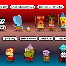 Personajes. Un progetto di Design e Illustrazione tradizionale di sergi padró matas - 01.07.2013