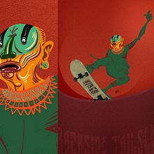 xingu skt. Un progetto di Illustrazione tradizionale e Design di Bruno Brasil bruno - 04.07.2013