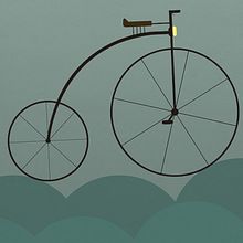 Paseo entre nubes ilustración vectorial. Traditional illustration project by David Fuentes Flores - 07.06.2013