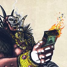 "Tierraseca" Character design Ein Projekt aus dem Bereich Kino, Video und TV, Traditionelle Illustration und Design von Figuren von Javier KF - 06.07.2013