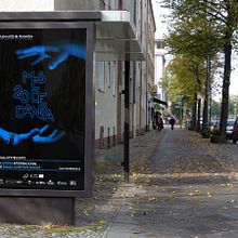 Mupi Mes de danza 2013.  projeto de Pedro J. Zurita Lobato - 14.07.2013