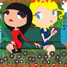 Encuentros. Traditional illustration project by Nexxxas Fernandez - 07.15.2013