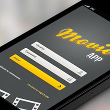 Movie App. Un progetto di Design e UX / UI di Aurora Sanz - 16.07.2013