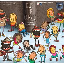 Que te cuento. Un proyecto de Ilustración tradicional de Alfredo Polanszky - 16.07.2013