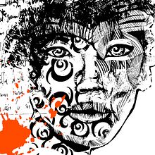 Lady. Design, UX / UI, and Traditional illustration project by Ezequiel Boullosa - 07.17.2013