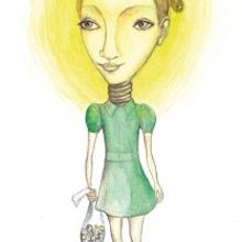 niña bombilla Ein Projekt aus dem Bereich Traditionelle Illustration von Myriam Ratés Serrano - 22.07.2013