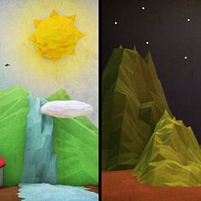 Day/Night. 3D, Film, Video, TV, Traditional illustration, Motion Graphics, and Music project by Carlos Behrens - 07.22.2013