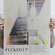 Fucked Up tour poster. Un projet de Design  et Illustration traditionnelle de Münster Studio - 02.08.2013