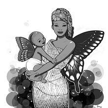 Unicef. Traditional illustration project by Irene Roga - 08.04.2013