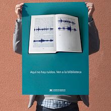 Poster para bibliotecas Ein Projekt aus dem Bereich Werbung und Design von Bombo Estudio - 09.08.2013