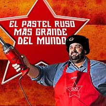 El pastel ruso más grande del mundo. Publicidade, Cinema, Vídeo e TV, e Design projeto de Unai Guerra - 10.08.2013