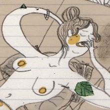 Tattoo the Girl. Traditional illustration project by Isabel Vila Caballero - 08.21.2013