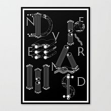 Dreams Prints Series. Design, and Traditional illustration project by Pablo Abad - 08.22.2013