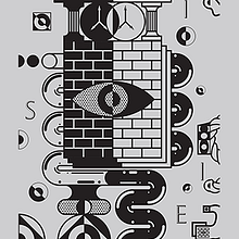 Exquisite Corpse Exhibition. Design, and Traditional illustration project by Pablo Abad - 08.22.2013