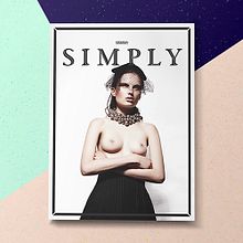 SIMPLY THE MAG ISSUE#1. Design project by Pablo Abad - 08.22.2013