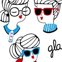 Women and Glasses. Un proyecto de Diseño, Publicidad e Ilustración tradicional de Alejandra Morenilla - 02.09.2013