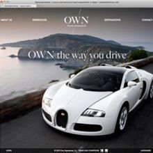 Ownexperiences | Luxury and exclusive travel experiences in Spain. Un proyecto de Fotografía, UX / UI y Programación de Patrice Maurin - 05.09.2013
