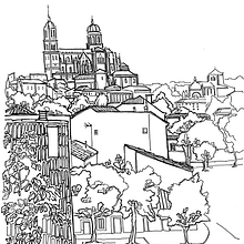 Paisajes urbanos. Un proyecto de Ilustración tradicional de María Nikólskaya - 06.09.2013