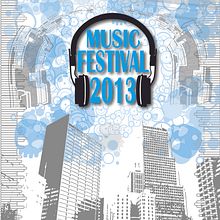 CARTEL FESTIVAL MÚSICA. Un proyecto de Diseño de dgrafico - 07.09.2013