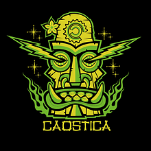 Cyber Hawaiian Bizarre Party T- Shirt. Design, Advertising, and Traditional illustration project by Leone - 09.09.2013