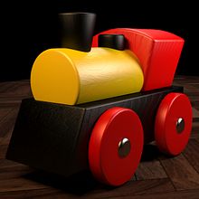 Tren de madera . Un progetto di Design e 3D di Marc Poncelas Antunez - 09.09.2013