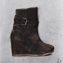 Massimo Dutti's Shoes. Un proyecto de Diseño e Ilustración tradicional de Luis Miguel Falcón - 10.09.2013