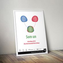 Dia Internacional de la Dona. Een project van  Ontwerp van Nerea Gutiérrez - 01.01.2013