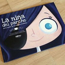 La niña del parche. Design, and Traditional illustration project by Marta García Pérez - 09.15.2013