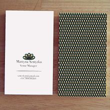 business card. Un proyecto de Diseño de virginia_pelaez - 03.10.2013